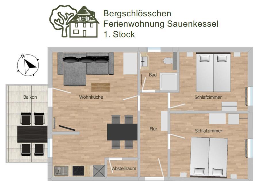 ואלדק Bergschloesschen Edersee מראה חיצוני תמונה